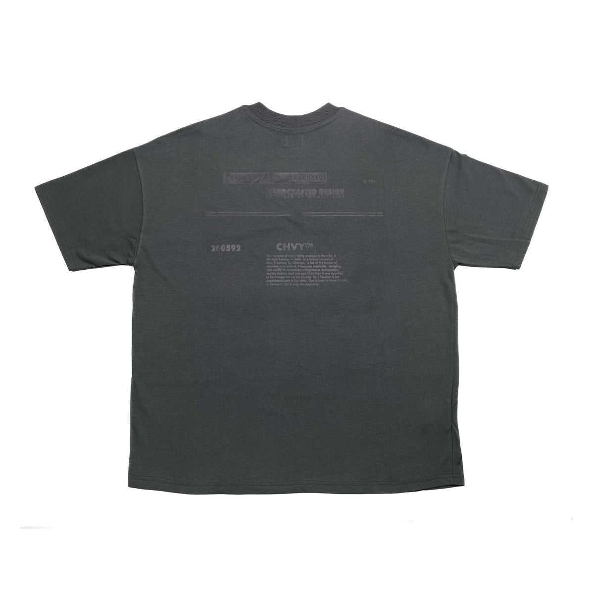 T-shirt Philosophy lead gray