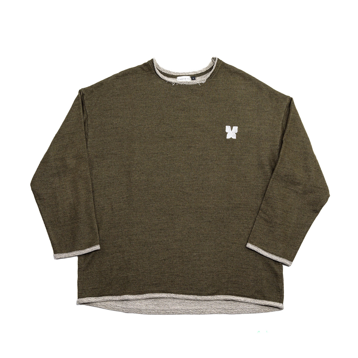 crewneck sweatshirt Wood